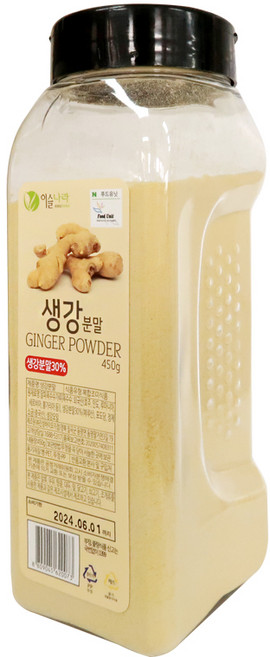이슬나라 생강분말, 450g, 1개