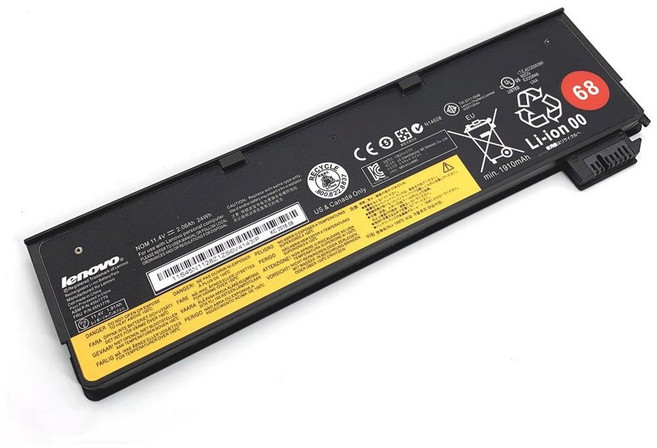 Lenovo 筆記型電腦電池, 1個, X240 24Wh 電池-保固三個月