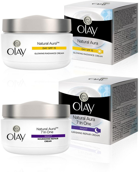 Olay Olay Night Cream Natural Fresh Look Night Moisturizer and Day Cream Natural Fresh Look 100 gm