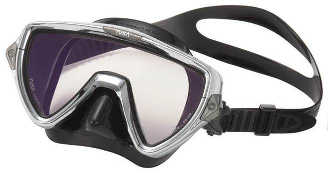 TUSA M-19 Freedom Visiouno 單面鏡, 抗UV SQB-CR, 1個
