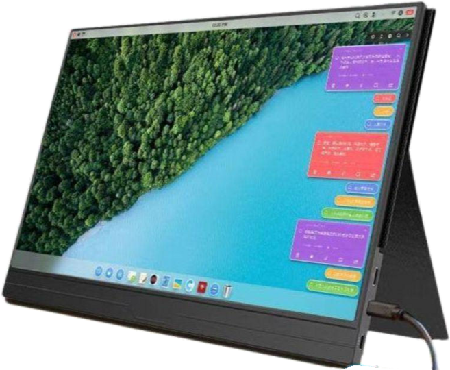 서브 모니터 노트북 보조 휴대용 확장 포터블 디스플레이 듀얼 화면 1. HDMI 브래킷 11.6인치, 1. HDMI  브래킷