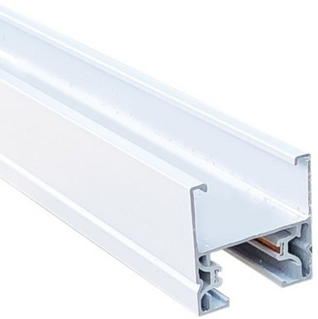 레이스웨이 레일 1M 2M 3M 카페 인테리어 레일조명 레일등, 1개, 01. 레이스웨이레일 3M 화이트(착불배송)