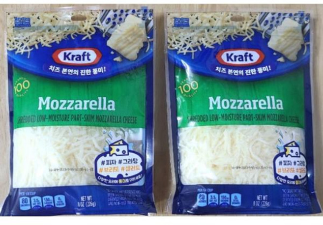 KRAFT 크래프트 슈레드 모짜렐라 치즈, 20개, 226g