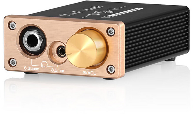 Douk Audio HiFi 耳機擴大機 3.5mm/6.35mm RCA 輸出/輸入 1500mW 高輸出功率 OP+BUF 架構, U3-pro