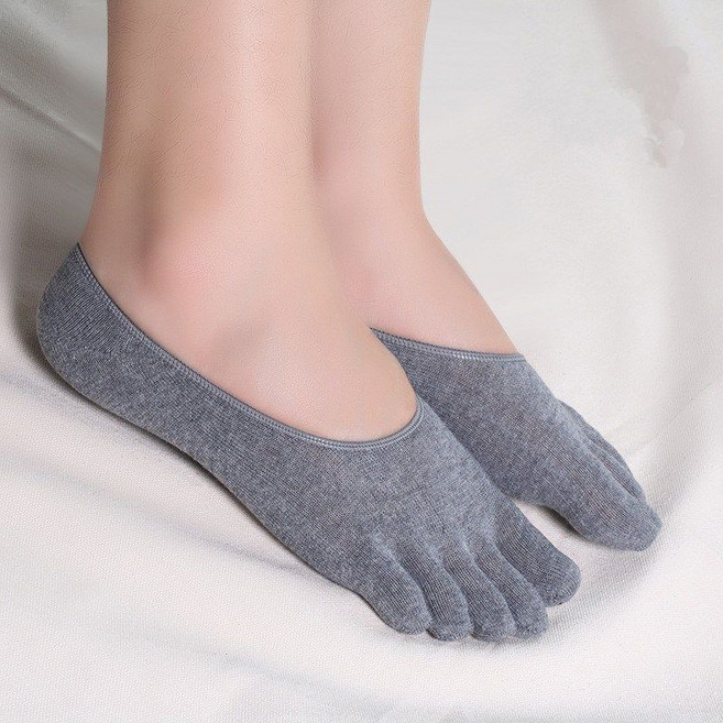 남성 발가락양말 여름 무지 발가락덧신 4켤레세트
