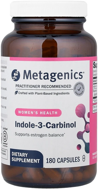 Metagenics Women's Health Indole-3-Carbinol 180 Capsules, 180 Count, 1개 - 쿠팡
