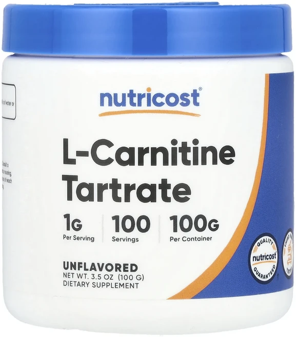 신상할인판매 Nutricost l-카르니틴 타르타르산염 무맛 100g(3.5oz) 최저가격, Nutricostl카르니틴타르타르산염무맛100g35oz, 100g, 1개 - 쿠팡