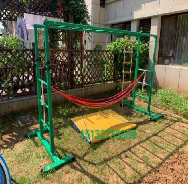 구름 사다리 감각 놀이기구 단독형 균형 사이즈 놀이터 실내 원통 미끄럼틀, 1개