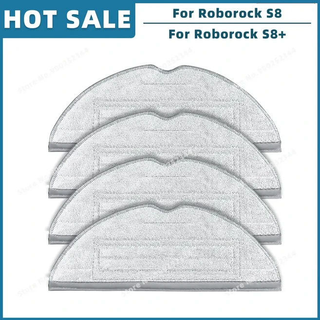 [로보락 호환용품] S8 / Plus 교체 용 예비 부품 롤러 메인 사이드 브러시 Hepa 필터 천 먼지 봉투 와 호