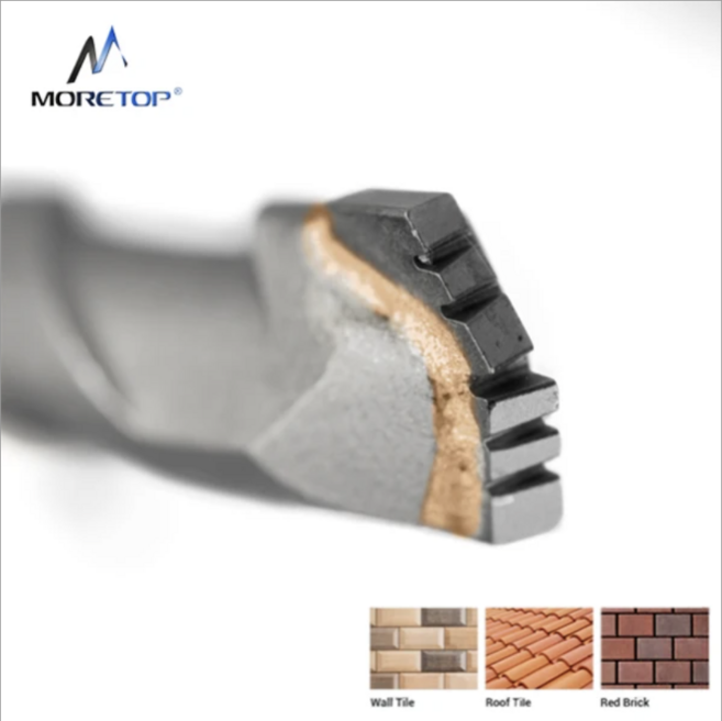 카바이드 비트 콘크리트 목공 유리 타일 드릴비트 전사이즈 모아탑 스타렉슨 타입, 6x150mm, 1개