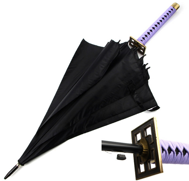사무라이 우산 카타나 일본 일륜도 장우산 가정용 칼 크리에이티브 파라솔