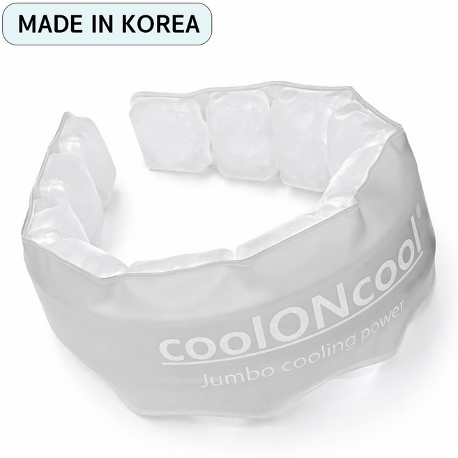 국내제작 아이스 점보 넥쿨러 와이드 쿨링 넥밴드 COC-NECK-J1, 화이트, 1개