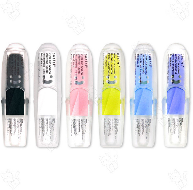 파스텔 야돔 포켓 인헤일러 투명 랜덤발송, 2개