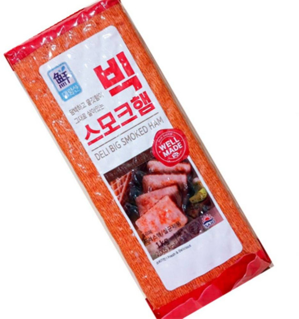 식당 빅스모크햄(대림선 1k) 사각햄, 1, 1kg