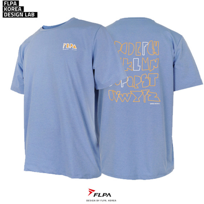 플라이파워 플파 남녀공용 아이스 반팔 티셔츠 FLPA 위플파 라일락 TS-22106