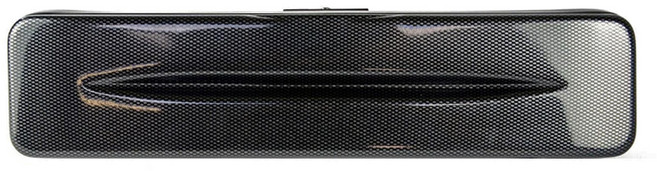 뱀 플룻 플루트 케이스 플룻백 가방 카본룩, 1개