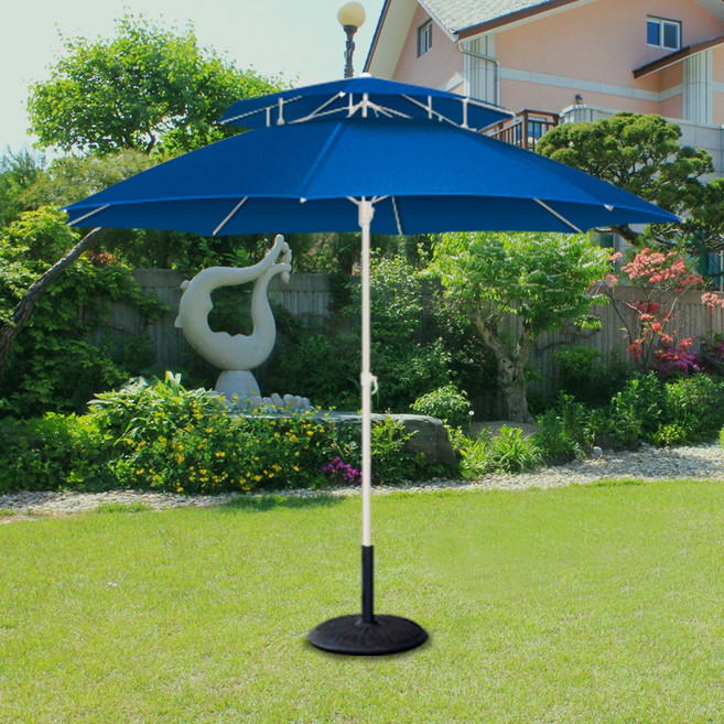 산들바람 파라솔 특허청등록 29년전통 파라솔 전문기업, 산들바람 블루_받침대별매