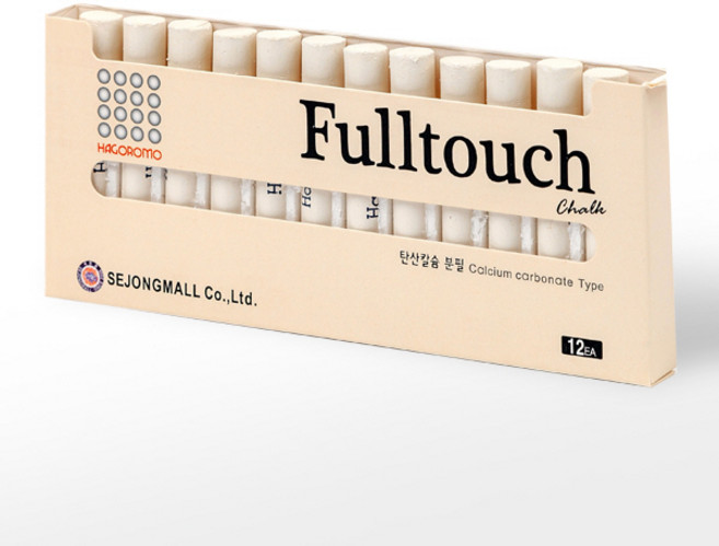 하고로모 탄산분필, 백색, 12개