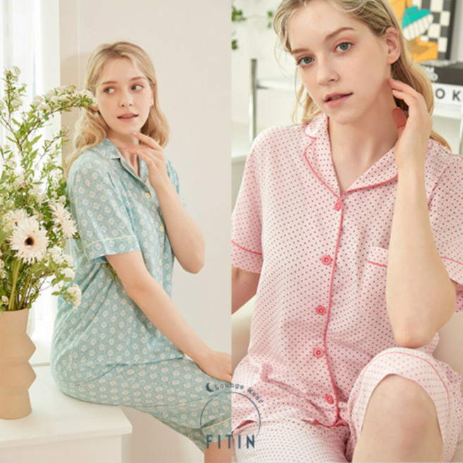 [FITIN]여성 인견 파자마세트 4종(m)