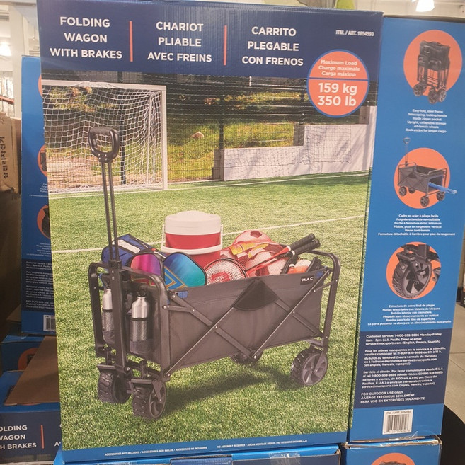 mac sports 맥스포츠 접이식 손수레 98dx55wx65hcm 코스트코, 1개