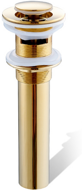 준앤코 골드 자동 팝업 세면대 마개 화장실 욕실 자동 폽업, 골드 표준 A, 1개