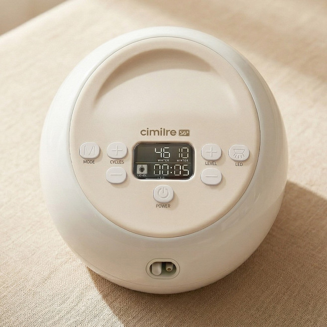 시밀레 S6+ plus 유축기 핸즈프리 프리티 흡입기 증정 충전식 휴대용 (저녁 7시까지 당일발송), 프리티흡입기 24mm, 시밀레S6+ (기본흡입기24mm)