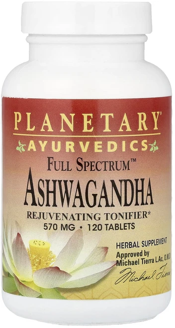 새해 첫좋은선물 Planetary Herbals Ayurvedics Full Spectrum™ 아슈와간다 570mg 120정 제대로 할인합니다, PlanetaryHerbalsAyurvedicsFull, 1개 - 쿠팡