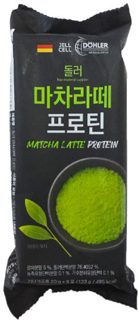 돌러 마차라떼 프로틴 6포, 1세트, 20g