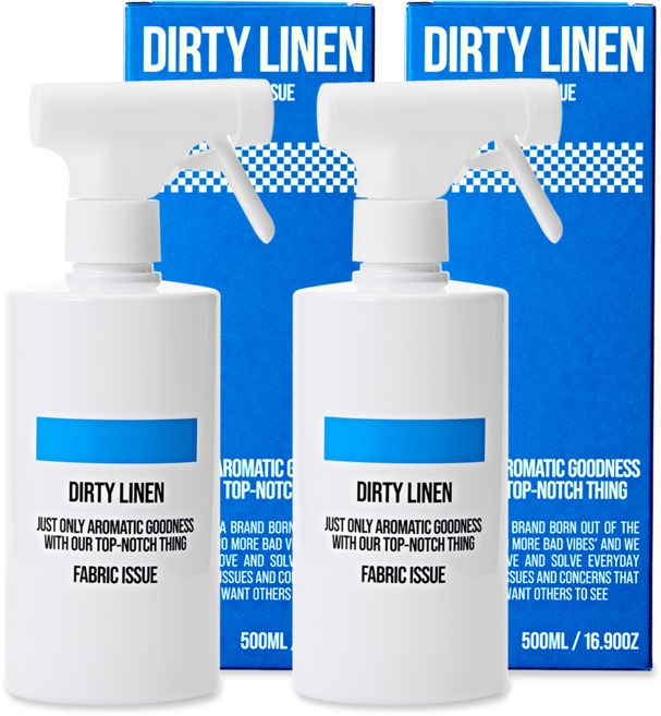 더티린넨 섬유탈취제 패브릭이슈 본품, 2개, 500ml