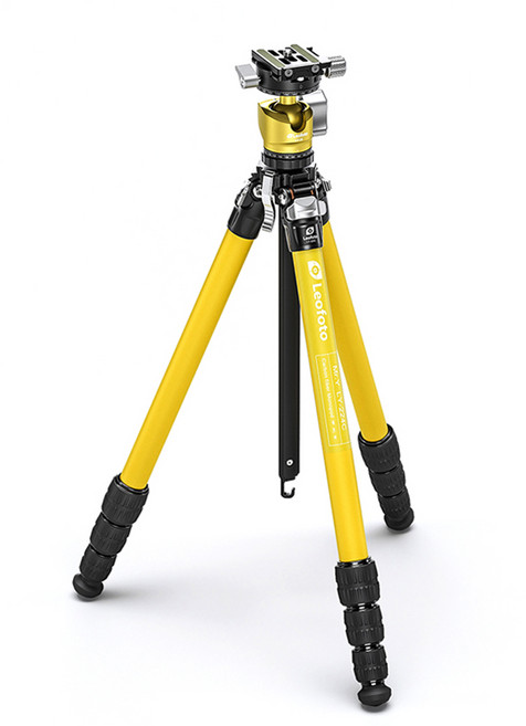레오포토 미스터Y LY-224C+LH-25R 카본 삼각대 옐로우 0 시리즈, 1개