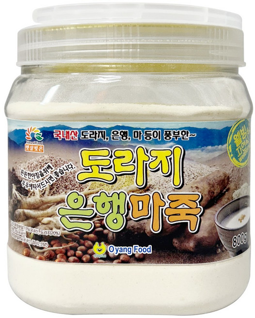 오양식품 도라지 은행 마죽, 800g, 1개