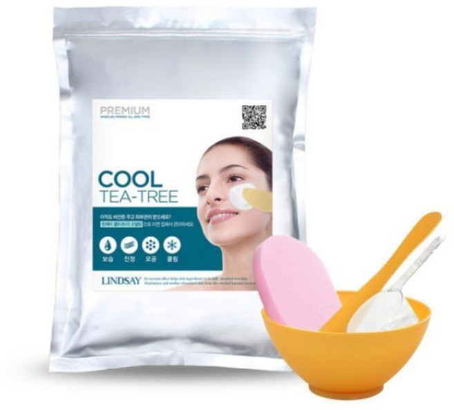 린제이 티트리 모델링팩1kg 팩도구3종세트 핑크해면, FREE