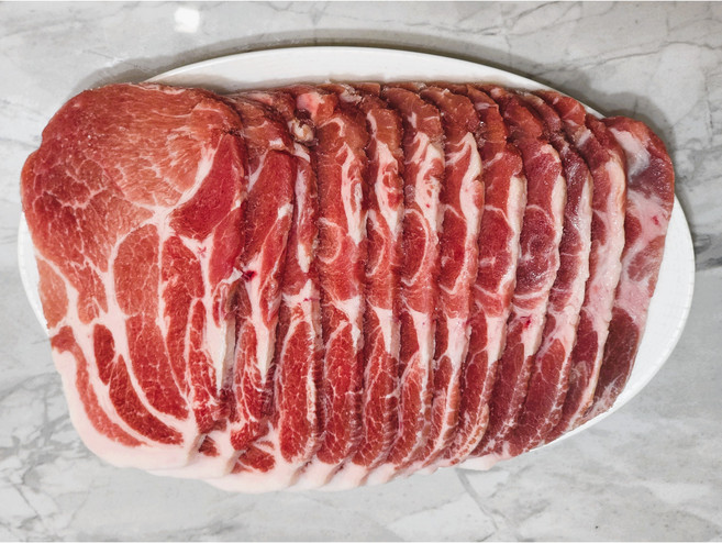 HACCP 유황먹인 국내산 한돈 무항생제 돼지 목살 구이용, 1개, 2kg