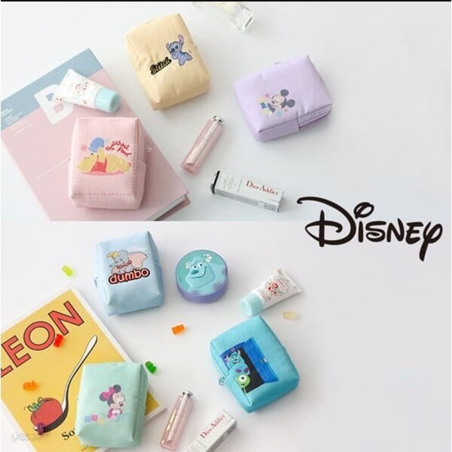 [썬더] 디즈니 정품 파우치 6종 / 미니 소품백 필통 동전지갑 케이스/ 선물 달란트