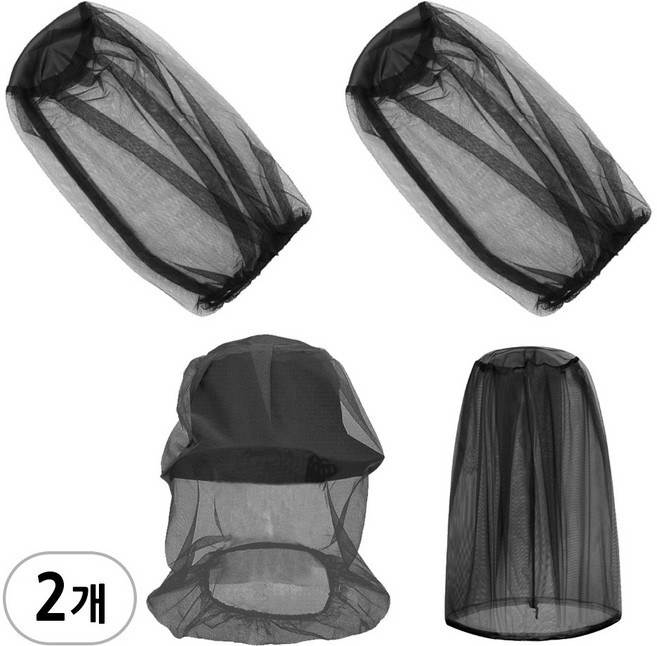 방충방 벌레차단 얼굴 모기장 2개