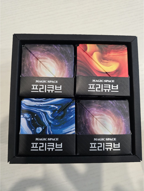 (고급버전) 우주큐브 프리큐브 네모 합체 큐브 세트 KC인증, 패키지D세트, 1개