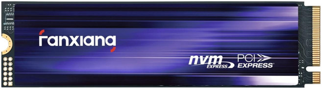 FANXIANG ssd NVME M.2 히트싱크 PCIe Gen 4x4 SSD PS5 호환 up to 7450MB/s, 2TB, S880