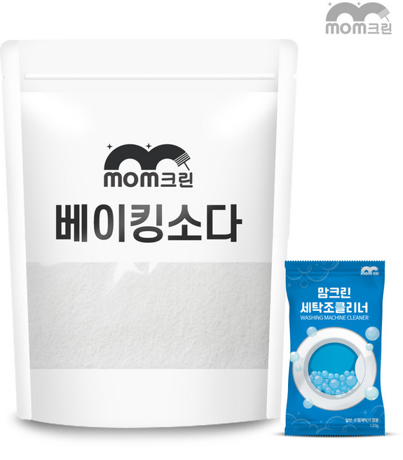 맘크린 베이킹소다 5kg + 세탁조클리너, 1개