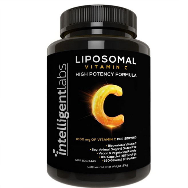 리포좀 비타민C 콜라겐 합성 항산화제 에너지 면역기능 증진 1통180캡슐 캐나다직배송, 1개, 180정