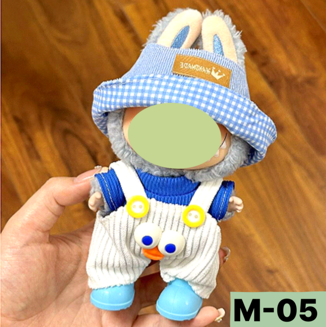엠디픽 미니 인형 옷세트 큐티 악세서리 캐릭터 의상 인형미포함, 05, 1개