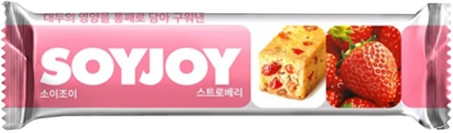 소이조이 스트로베리 에너지바 단백질 간식, 8개, 30g - 쿠팡
