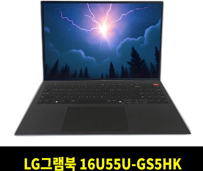 LG전자 LG그램북 16U55U-GS5HK (SSD2TB교체) 사은 제공 NT, 타이탄 블랙, 2TB, 16GB, WIN11 Home
