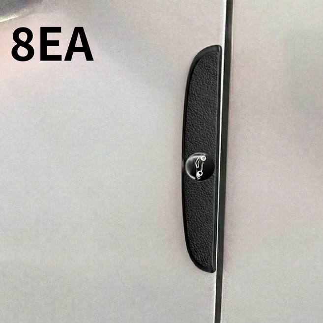 자동차 흠집 문콕방지 도어가드, 8개, 블랙