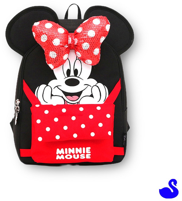 BS 아동가방 미니마우스 리본 유아 배낭 어린이가방 유아백팩