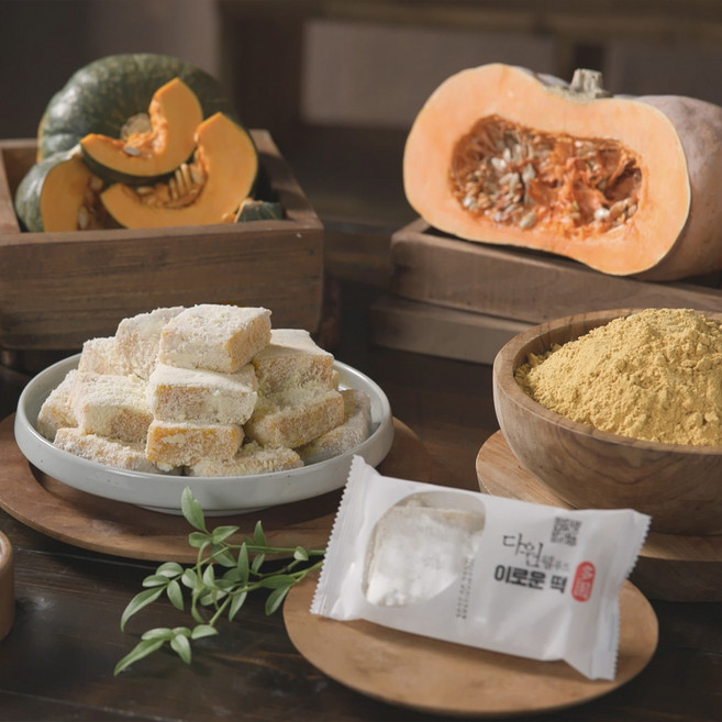 다원웰푸드 호박인절미500g, 500g, 1개