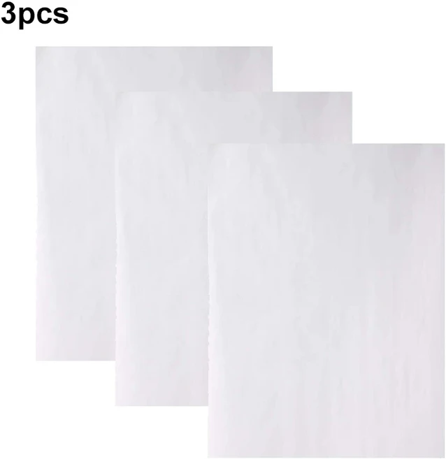 재사용 가능한 논스틱 베이킹 페이퍼 내열성 오븐 페이스트리 매트 시트 그릴, 04 3pcs white