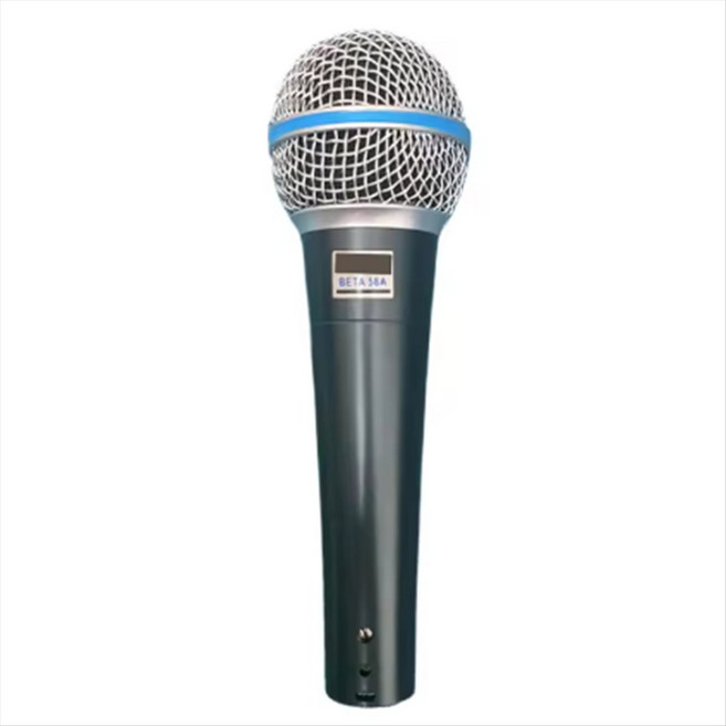 베타 58A 슈퍼 카디오이드 다이나믹 마이크 무대 노래 가라오케 BBOX 녹음용 전문 유선 마이크, 표시된 대로