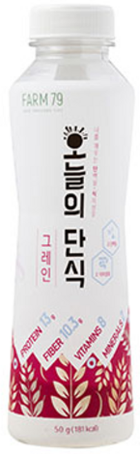 팜79 오늘의단식 단백질쉐이크 그레인, 50g, 10개