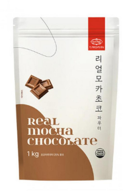 까로망 리얼 모카초코파우더 실온, 1kg, 1, 1