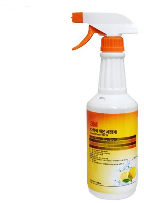 3M 저자극성 산업용 다목적 세정제 레몬향 600ml 스프레이형, 1개